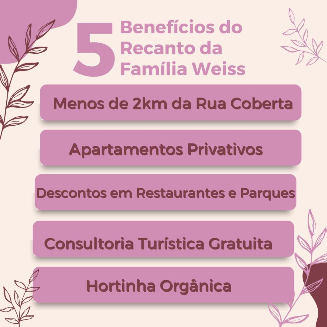 Recanto Familia Weiss Gramado Dış mekan fotoğraf
